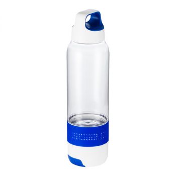 FRESHIE sportovní lahev s ručníkem na osvěžení a stojánkem na mobil,  modrá